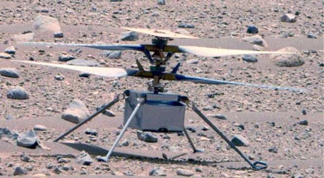 NASA’s Mars Helicopter Ingenuity Reestablishes Contact with Perseverance Rover After Two Months